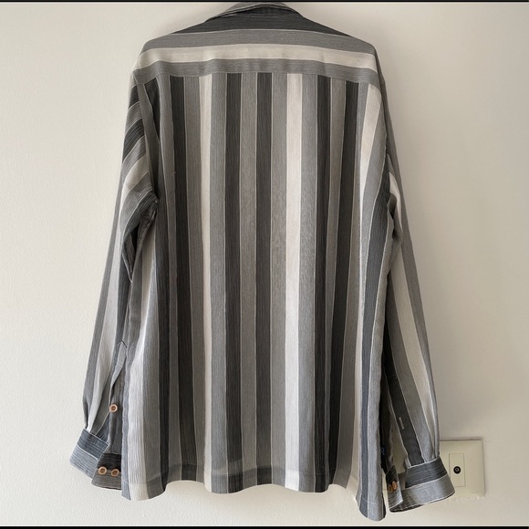 Monochrome Stripe Shirt - Picture 3 of 15